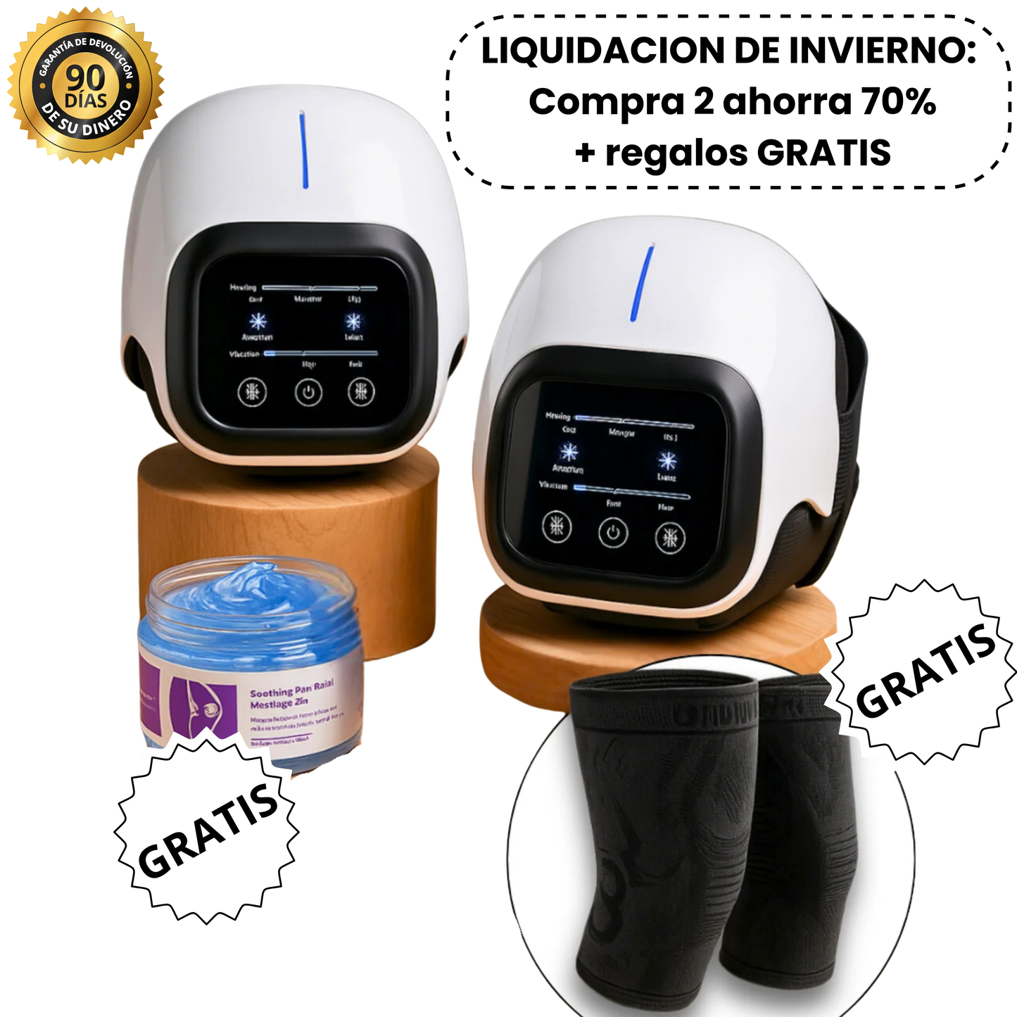 Alivia el dolor de rodilla y recupera tu estilo de vida activo sin esfuerzo con ReliefX™