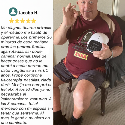 ReliefX™ – Alivio para tus rodillas Sin Pastillas, Inyecciones o Cirugía.